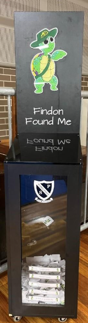 A sign on a box AI-generated content may be incorrect.